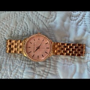 Michael Kors Gold and Pink Watch